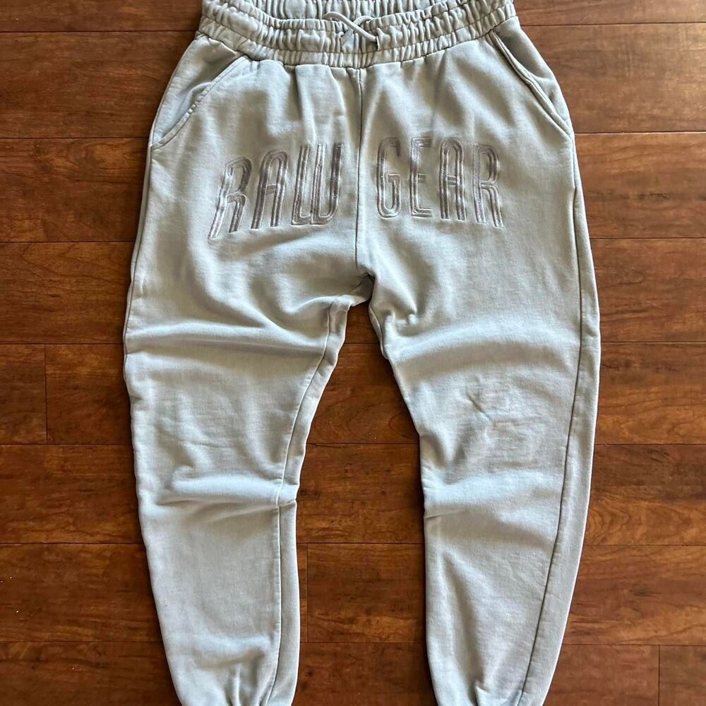 Rawgear light grey gym streetwear sweatpants